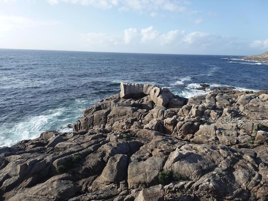Apartamento Ruta Dos Faros Corme - Puerto Galicia Playa Exterior foto