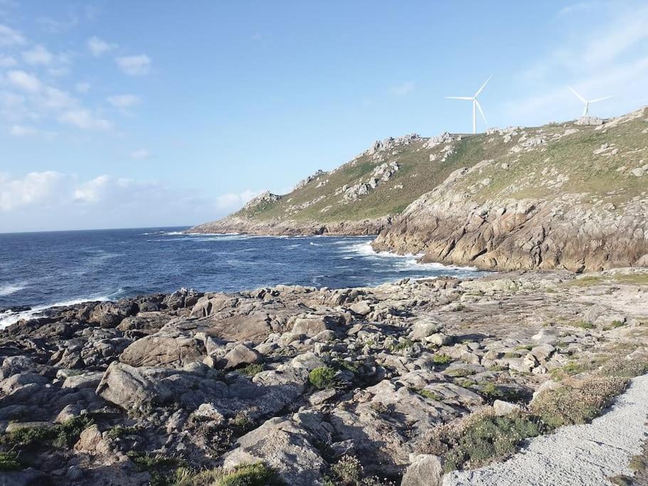 Apartamento Ruta Dos Faros Corme - Puerto Galicia Playa Exterior foto